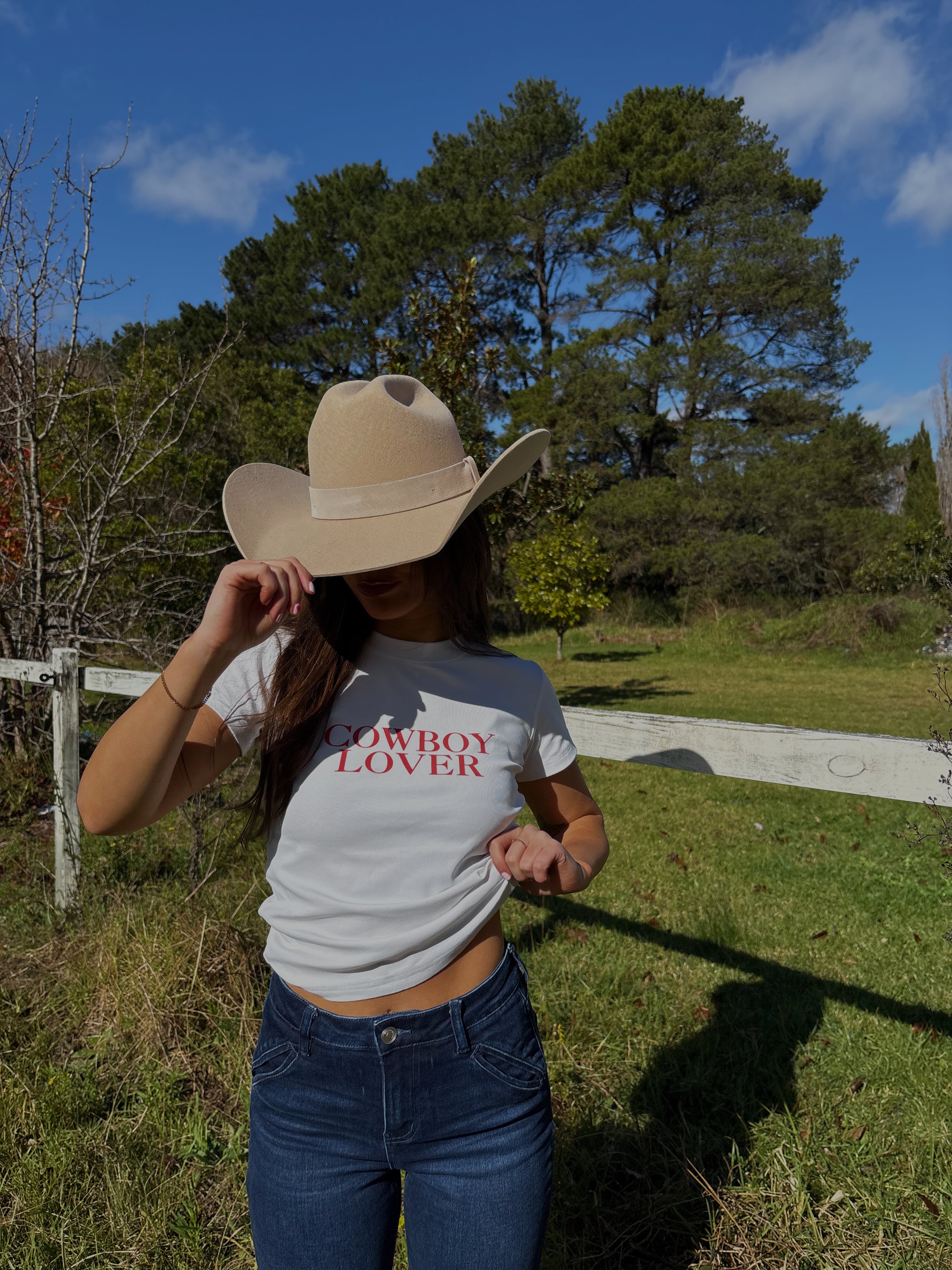 COWBOY LOVER TEE