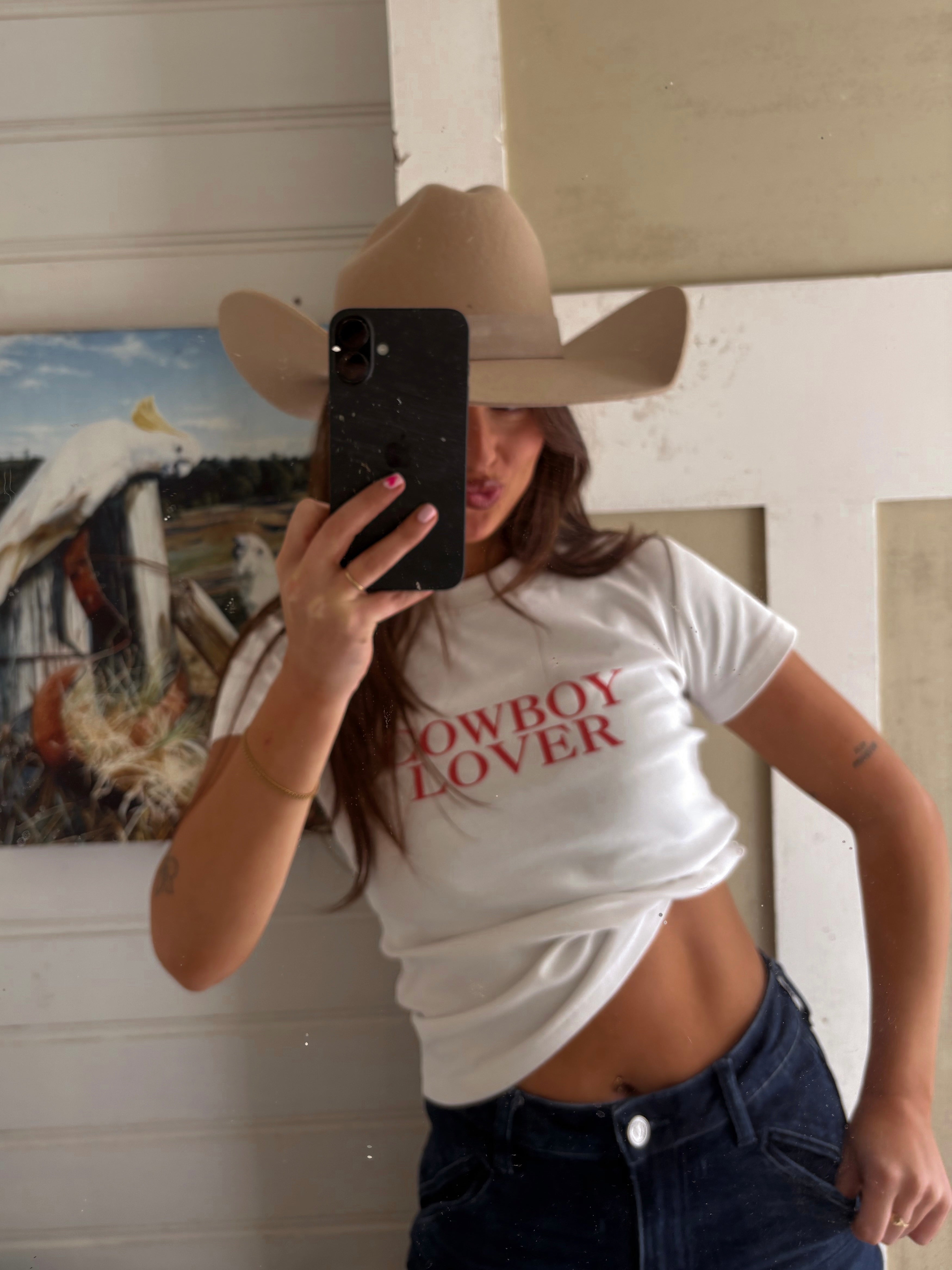 COWBOY LOVER TEE