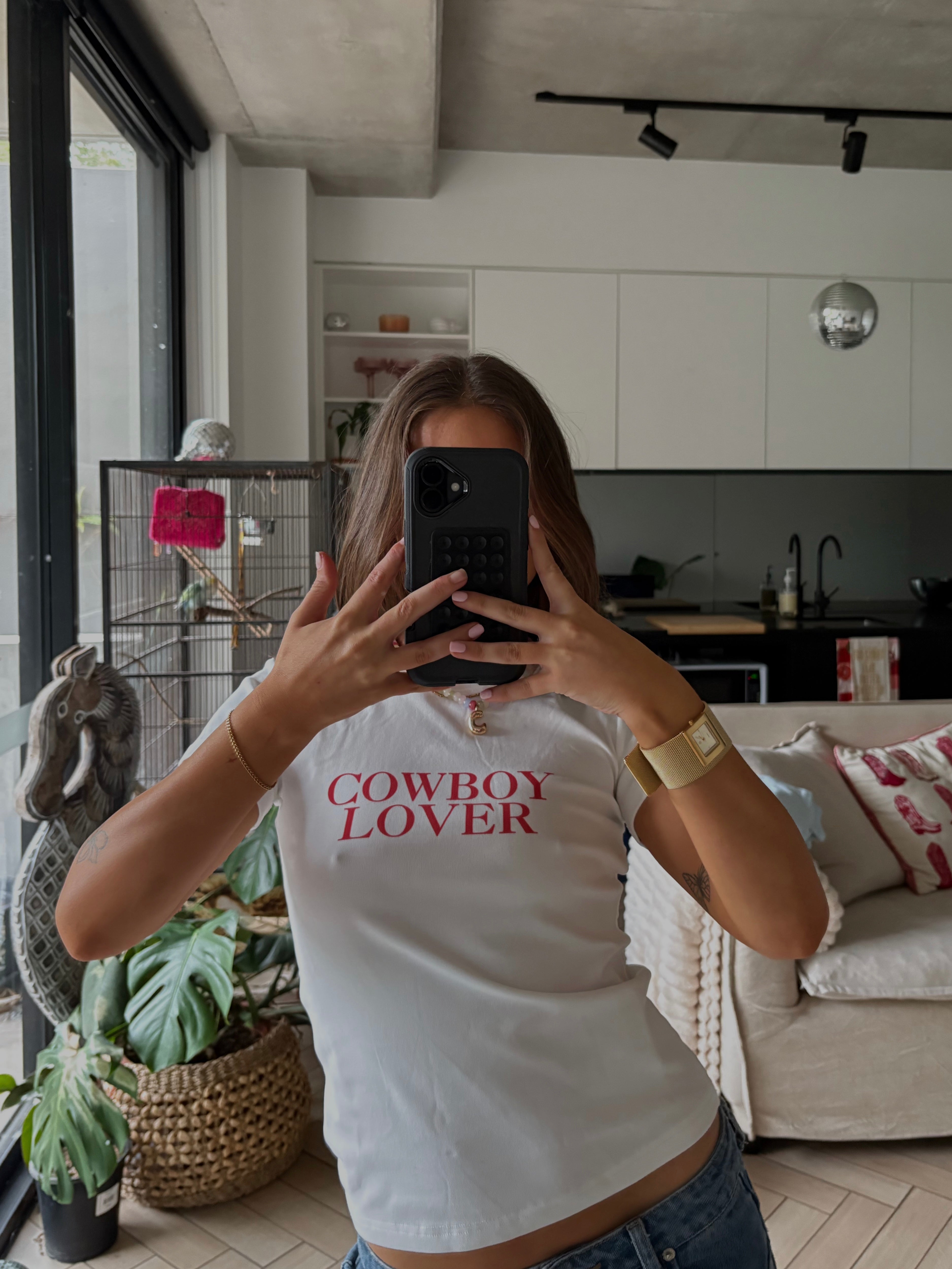 COWBOY LOVER TEE